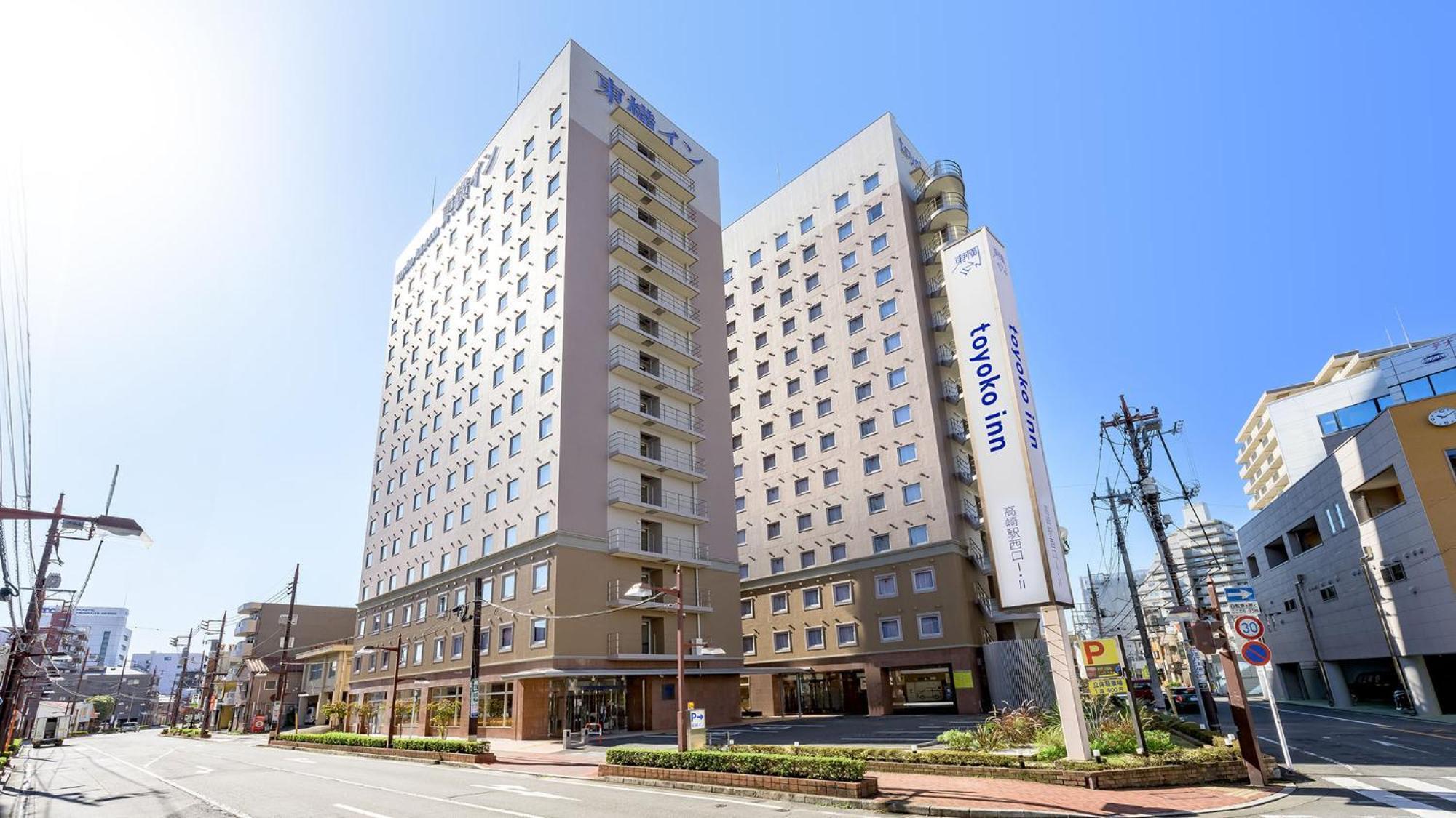 Toyoko Inn Takasaki Eki Nishi Guchi No 1 Exterior foto